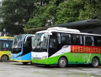 凌云：新能源純電動公交車為百姓出行帶來便利舒適