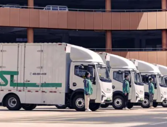 地上鐵新能源物流車·服網絡，高效助推公共領域車輛全面電動化