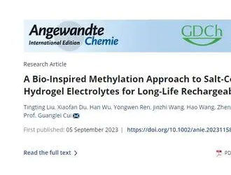 柔性鈉離子電池容量及穩定性獲提升！新技術可防止電解質鹽析……